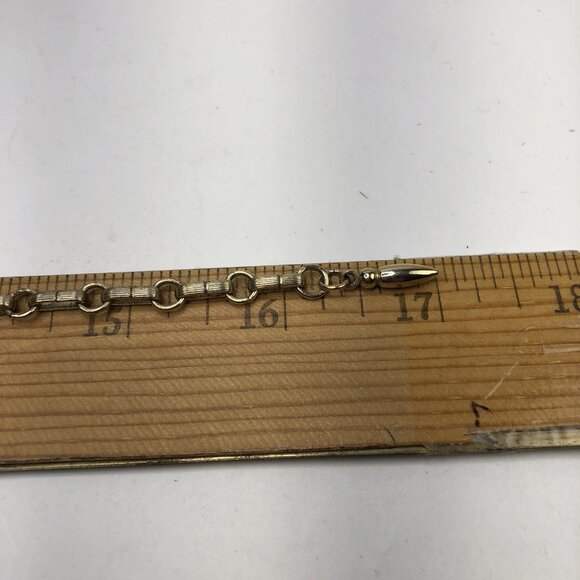 VTG 80s CORO Purple Glitter Stone Silver Necklace 17" Chain Art Deco Luxury Gift - Picture 6 of 8